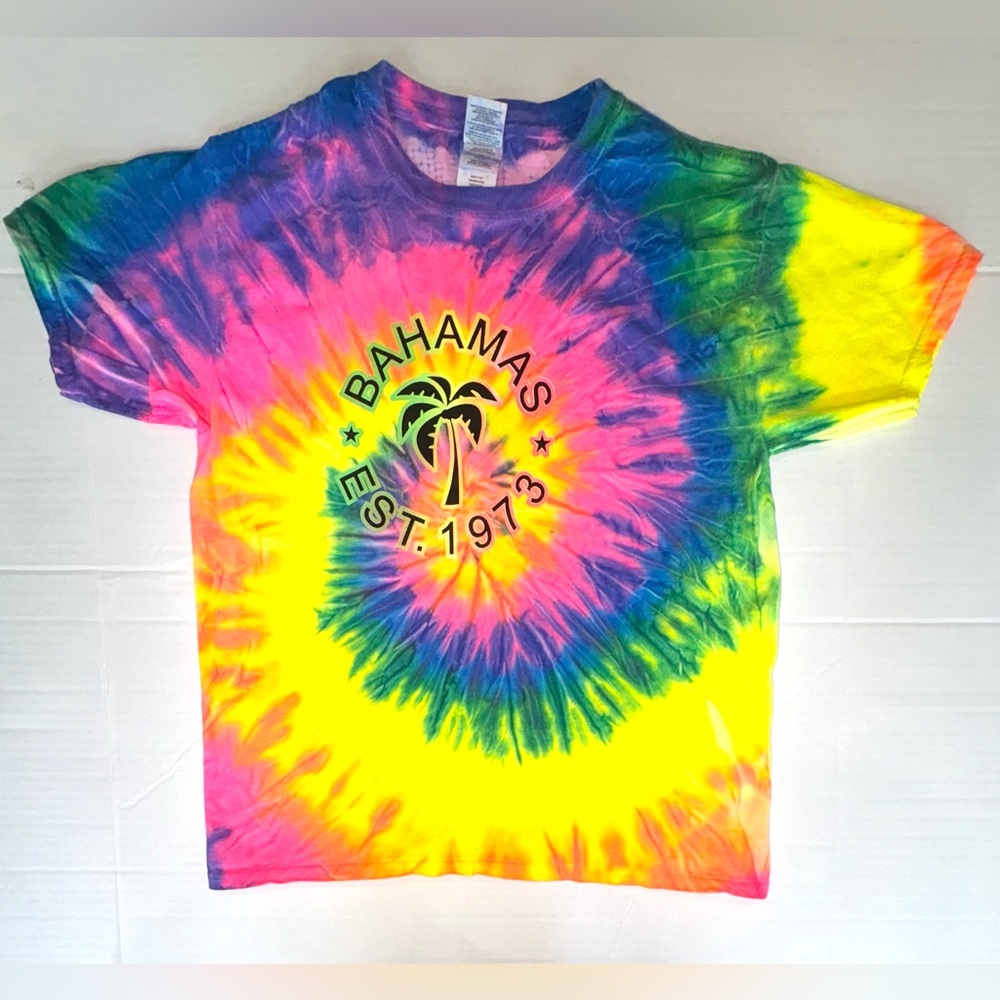 NWOT - Bahamas Tie-Dye Kids T-Shirt Size Youth Large